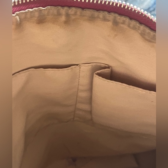 COACH PEYTON SIGNATURE TOTE SHOULDER BAG Large Pink Dream C print BORDEAUX - Picture 3 of 11